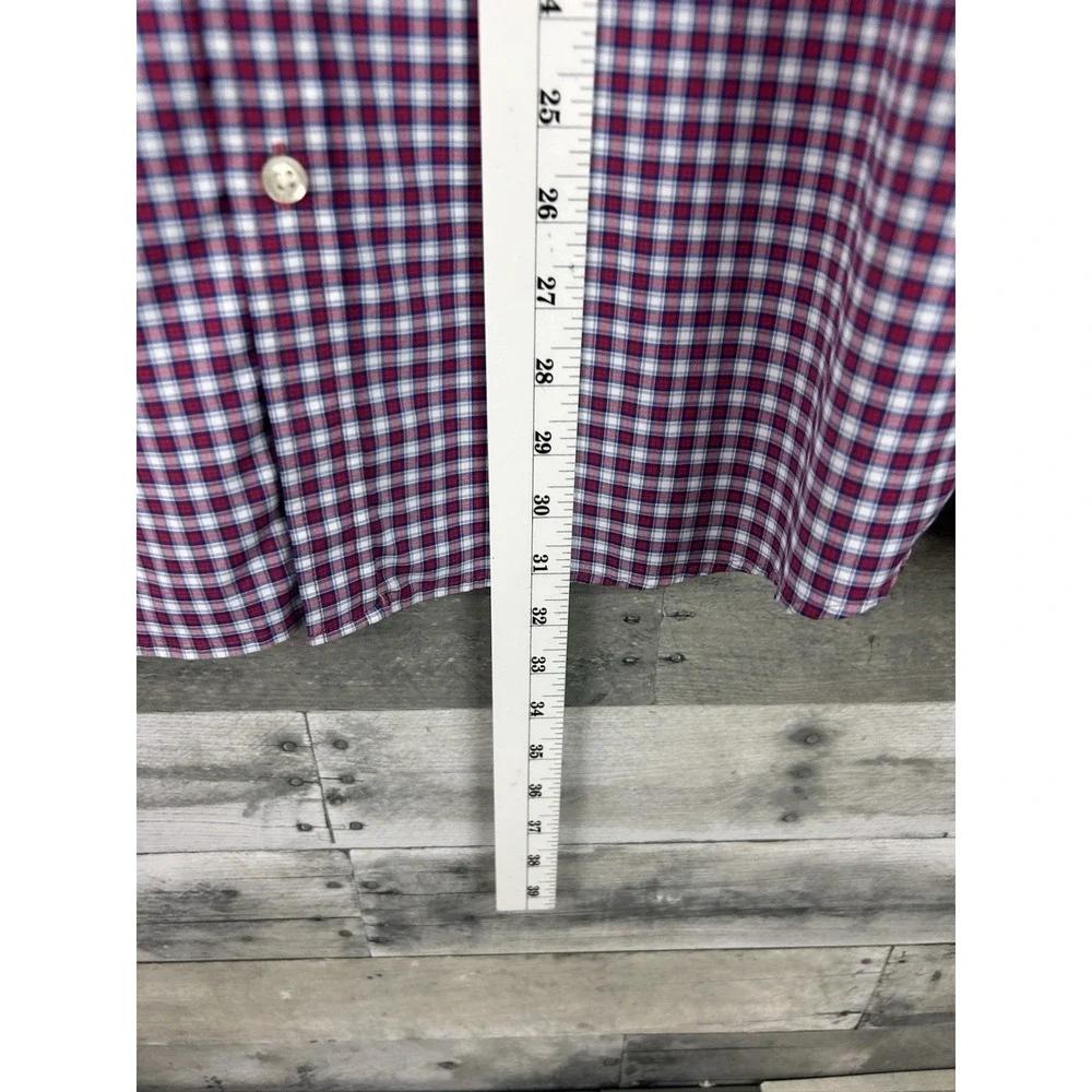 Vineyard Vines Slim Fit Tucker Plaid Long Sleeve Button Up XL